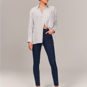 super skinny high rise jeans Abercrombie Curve Love